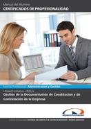 Manual Uf0523: Gestión de la Documentación de Constitución y de Contratación de la Empresa 